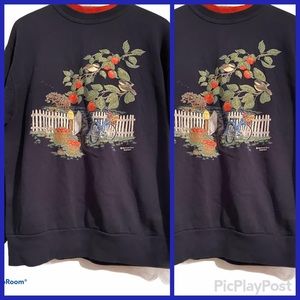 Vintage natures garden by morning son Sweater